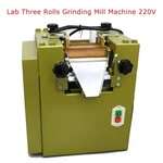 Preasion Lab Three Rolls Grinding Mill Machine 220V Paint Ink Pigment Grinder New. Price: $1139.50.