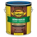 Cabot 140.0017434.007 Stain,mission Brown,semisolid FLAT,1GAL. 38Y037 New. Price: $62.20.