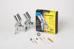 Devilbiss 802343 Starting Line Auto Paint & Primer Hvlp Spray Gun Kit New. Price: $265.48.