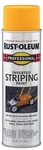 Rust Oleum Professional 18OZ Inverted Striping Paint Bright Yellow Durable Lines New. Price: $15.19.
