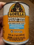 11 Gorilla Waterproof Patch & Liquid Rubber Sealant Coating White 16 Fl Oz New. Price: $20.00.