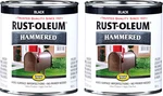 Rust-oleum Pack Black Hammered Finish Paint Quart 32 Oz Each 7215502 New. Price: $67.31.