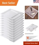 Bates 9-INCH Disposable Paint Tray Liners 10 Pack Effortless Color Changes New. Price: $23.99.