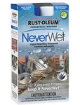 Rust-oleum Neverwet Spray Water Proof Liquid Repelling 2-STEP Treatment Clear New. Price: $39.99.