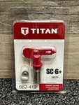 Titan SC-6+ 662-413 Reversible Spray Gun Tip Ships Free! New. Price: $23.99.