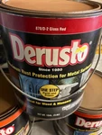 Derusto Gal Gloss Red Professional Preventive Enamel Paint New. Price: $40.00.