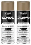 Seymour Hi-tech Engine Enamel Aerosol Spray Paint Cummins Beige 12OZ Usa 2/CANS New. Price: $29.98.