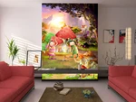 3D Fairy Mushroom 15143NA Wallpaper Murals Removable Fay Brand. Price: $140.87.