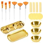 23PCS Esthetician Supplies Set With Bowls Trays Brushes Sponges New. Price: $21.97.