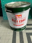 New *dented* Do It Best Rust Coat Oil-based Gloss Enamel Hunter Green 1-GALLON. Price: $68.62.