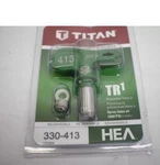 Titan Hea High Efficiency Airless Tip 330 - 413 Reversible 1000 Psi New. Price: $35.00.