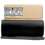 Aluf Black Sheeting - 10' X 100', 6 Mil Heavy Duty Gauge V... New. Price: $92.82.
