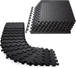 12PC Eva Foam Puzzle Exercise Mat 48 Sq Ft Interlocking Floor Tiles For Gym Home New. Price: $37.98.