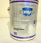 Sprayon WL740 Zinc-rich Galvanizing Compound U.s. Gallon WL-740 New. Price: $73.00.