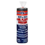 Film Gard 626161 Consumer Plastic Sheeting 10' X 25' 4 Mil Thick, Black Open. Price: $15.00.
