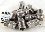 New Bex 1/4F6508 Flat Fan Shaped Nozzle, 303 Stainless Steel, Lot Of 10. Price: $200.00.