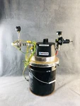Binks Gemini Diaphragm Pump, Air Stirrer And Pressure Valves For 5 Gallon Feed. Price: $299.99.