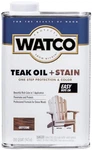 Watco Teak Oil Stain Quart Greystone For Dense Woods Interior Exterior Use New. Price: $21.09.
