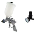 Anest Iwata AZ3 HTE2 1.3MM Gravity Spray Gun + Akulon Cup & Air Regulator Gauge New. Price: $131.86.