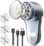 Popchose Fabric Shaver, Sweater Shavers To Remove Pilling, Lint With 6-LE New. Price: $18.22.