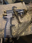 Binks 2100 Gun Pressure Feed 63BSS 63PB 2101-2800-7 Used With Box And Papers. Price: $270.00.