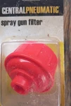 Central Pneumatic Spray Gun Filter Inline Moisture Item 68224 New Sealed. Price: $7.33.