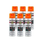 Rust Oleum Professional 15 Ounce Inverted Marking Spray Paint Fluorescent Orange New. Price: $65.09.