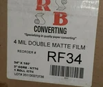 Roll Bond Mil Ink Jet Film 34"X150' RF34 New. Price: $199.00.