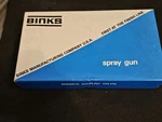 Vintage Binks Airless 1 Spray Paint Gun W/box,original Paperwork Used. Price: $51.30.