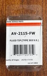 Devilbiss AV-2115-FW Spray Gun Fluid Nozzle New. Price: $50.00.