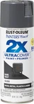 Rust-oleum 334031 Painter's Touch 2X 12 Ounce (pack Of 1), Gloss Dark Gray New. Price: $10.35.