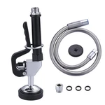 Commercial Sink Sprayer Valve With Hose: Iviga 45" Flexible Stainle... Fast Ship New. Price: $127.99.