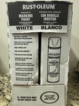 Rust-oleum Professional Inverted Marking Paint White Water-based 6 Pack New. Price: $59.00.