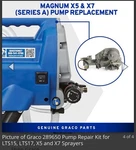 Graco 289650 289-650 Magnum Replacement Pump For XR5 XR7 LTS15 LTS17 New Old Stk Open. Price: $174.95.