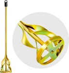 Paint Mixer For Drill, Upgraded 4-BLADE 2.76" Helix Mixing Paddle Rust-proof New. Price: $19.99.