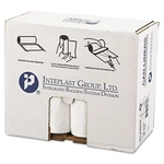 Inteplast Group Low-density Can Liner, X 36, 30GAL, .7MIL, White, 25/ROLL, 8 New. Price: $41.99.