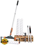 Pinstone Paint Roller Kit Grey Orange 12"-18" New. Price: $74.99.
