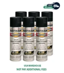 Professional High Performance Enamel Spray Paint, 15 Oz, Semi-gloss BLACK,6 Pack New. Price: $88.99.