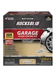 Rust Oleum Rocksolid Metallic Floor Coating Kit Tan 250 Sq Ft High Gloss Finish New. Price: $190.90.
