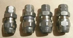 Binks 72-1317 1/4" Swivel Connector X 5/16" Hose Fitting Lot Of Pcs Used. Price: $15.90.