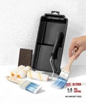 Bates- 4 Inch Paint Roller Kit, 8 Pcs, 1X Plastic Tray, Frame New. Price: $17.30.