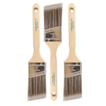 3 Pack - 2" Angle Brushes For All Latex And Oil Paints & Stains New. Price: $9.99.