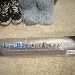 Tenex Low-pile Carpet Protection Clear Gripper Back Roll 27 In 6 Ft New. Price: $15.00.