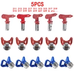 5PCS Red Airless Gun Tips For Titan/wagner Paint Sprayer Nozzle New. Price: $18.99.