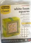 3M Scotch White Foam Adhesive Squares Double-side Wood Plastic Paper Metal Glass New. Price: $10.75.