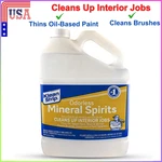Klean-strip GKSP94214 Odorless Mineral Spirits, 1-GALLON Cleans Up Interior Jobs New. Price: $30.30.