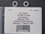 Binks Compatible 20-3847 O-rings / R&s 010BR New. Price: $12.00.