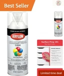 Krylon Colormaxx Acrylic Clear Finish - Gloss Spray Paint, 11OZ, Indoor/outdoor New. Price: $7.99.