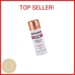 Rust-oleum 314417 Stops Bright Coat Metallic Spray Paint, 11 Oz, Copper New. Price: $9.90.