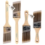 4-PACK Angle Brushes Assorted Sizes For All Latex And Oil Paints & Stains New. Price: $10.99.